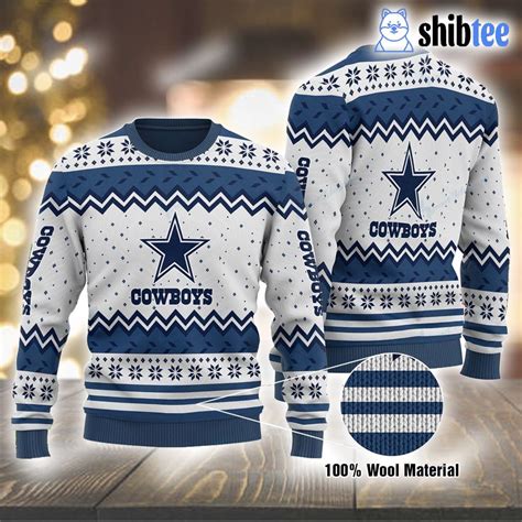 Dallas Cowboys Christmas Sweater Gift For Fan Dallas - Shibtee Clothing