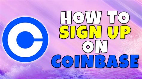 How To Create A Coinbase Account Coinbase Sign Up Easiest Way Youtube