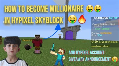 How To Make Million Per Hour In Hypixel Skyblock Hypixel Skyblock