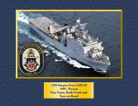 Uss Howard W Gilmore As 16 Custom Personalized Print Of Us Navy T