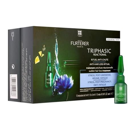 Furterer Triphasic Reactional Rituel Anti Chute Ampoules De Ml En