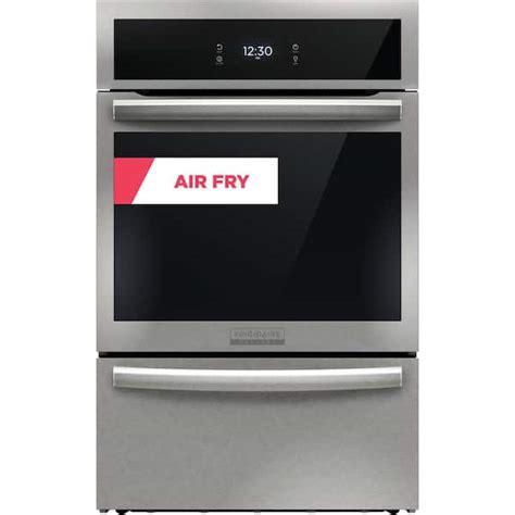 Frigidaire Gallery 24 In Single Gas Built In Wall Oven With Air Fry Self Cleaning In Stainless