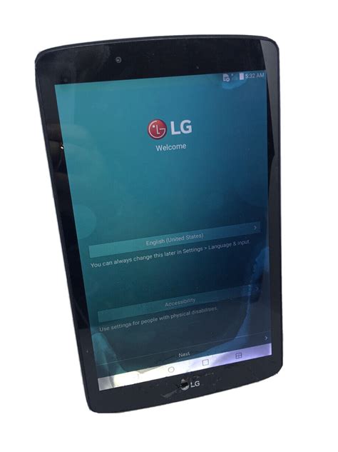 Lg G Pad F V Gb Wi Fi G T Mobile Tablet Ebay