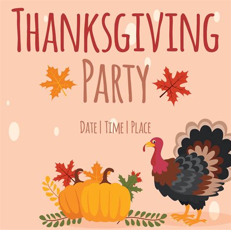 Thanksgiving Flyers 12 Free Pdf Printables Printablee