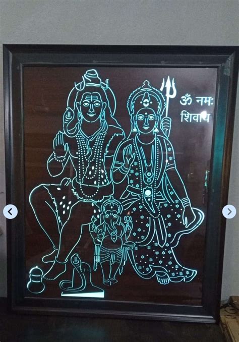 Cnc Plasma Shiv Parvati With Ganesha Dxf Svg Design Makerbhawan