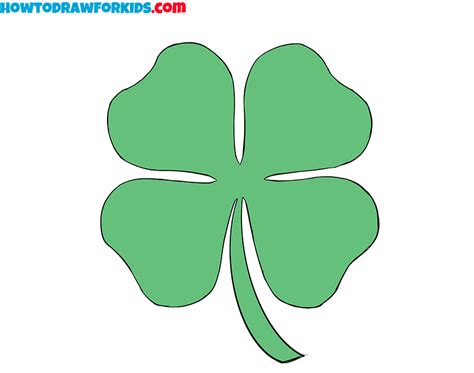 How To Draw A Shamrock Clover - Religionisland Doralutz