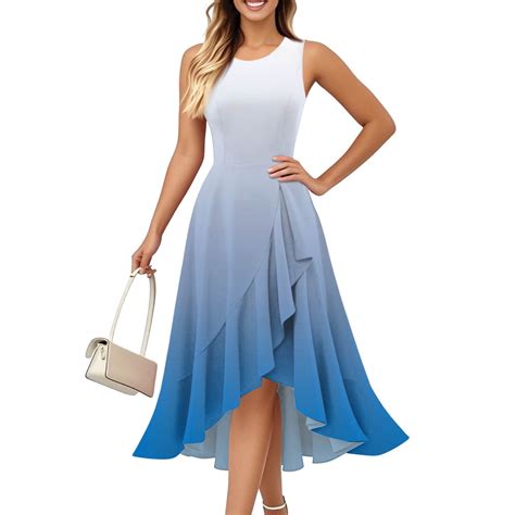 UoCefik Women's Cocktail Party Formal Wedding Guest Church Dresses
