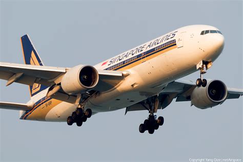 Singapore Airlines Boeing 777 212 ER 9V SRP Photo 177028 NetAirspace