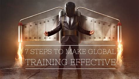 7 Steps To Make Global Training Effective Capytech