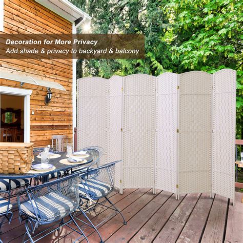 Buy Duraspace Panels Room Divider Ft Tall Weave Fiber Privacy