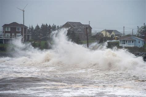 Nova Scotia Hit With Heavy Rain Strong Winds As Post Tropical Storm