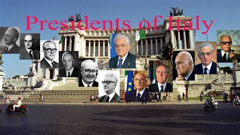 Presidents Of Italy Youtube