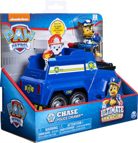 Paw Patrol Ultimate Rescue Chases Ultimate Rescue Police Cruiser Con