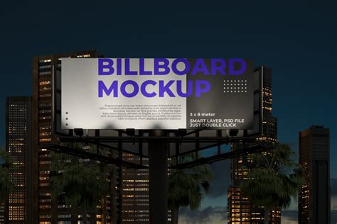 Roadside Billboard Mockup 26604228 PSD