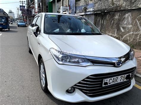 Toyota Axio Hybrid G Grade 2015 Car For Sale In Colombo