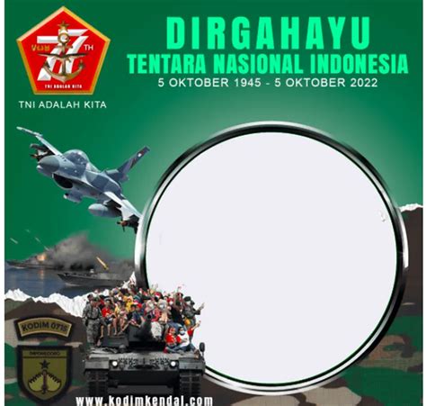 5 Oktober Memperingati Hari Apa Berikut Kumpulan Link Twibbon HUT TNI