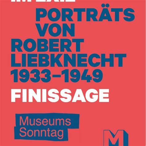 Museumsportal Berlin Veranstaltung Im Exil Portr Ts Von Robert