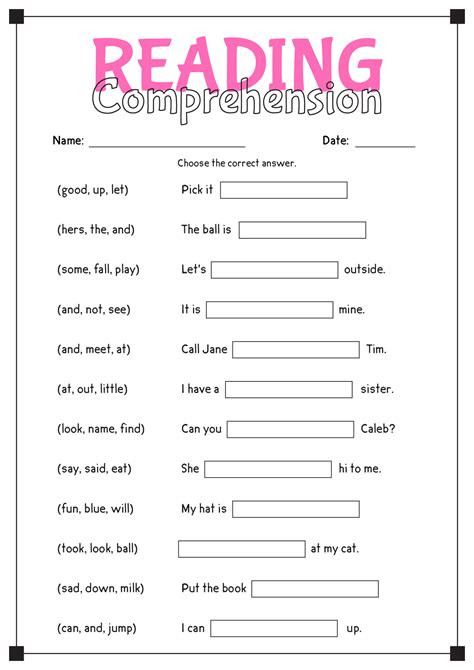 Free Free Adult Reading Worksheet Download Free Free Adult Reading Worksheet Png Images Free