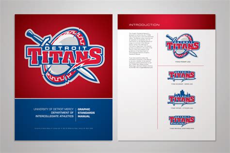 Detroit Titans Athletics Identity :: Behance