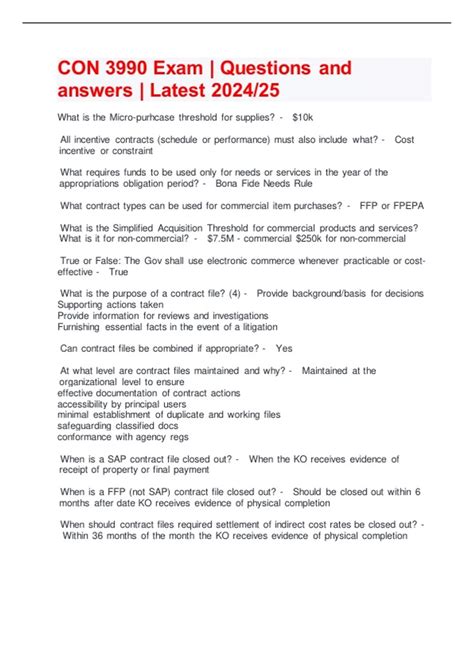 exam questions  answers latest