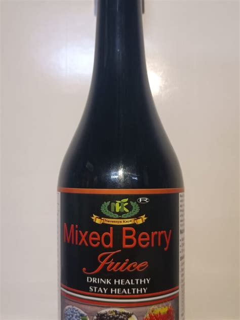 Mixed Berry Juice – Naveenya Kaya Healthcare Pvt. Ltd.