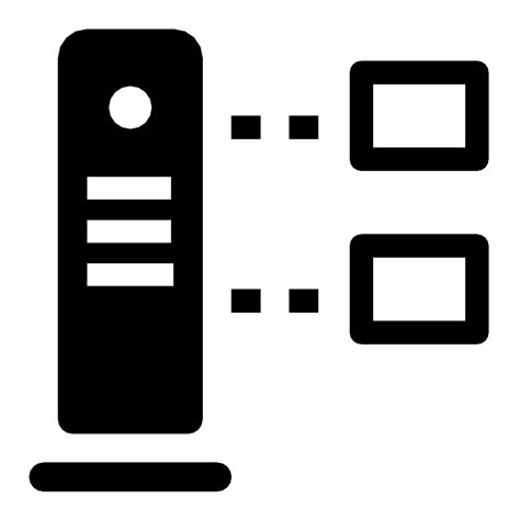 Thin Client Vector SVG Icon SVG Repo