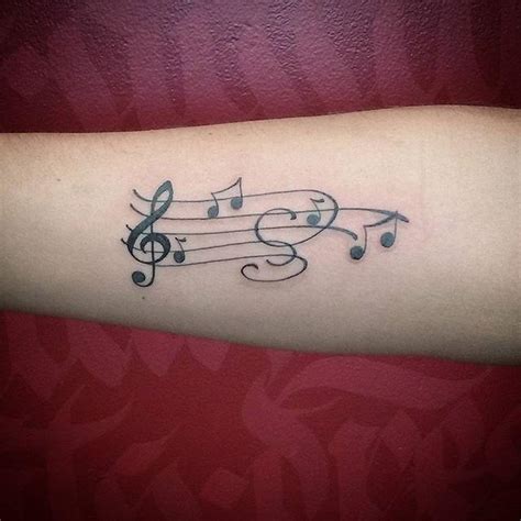 60 Tatuagens De Notas Musicais Lindas E Criativas