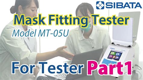 N Mask Quantitative Fit Testfor Tester Sibata Scientific