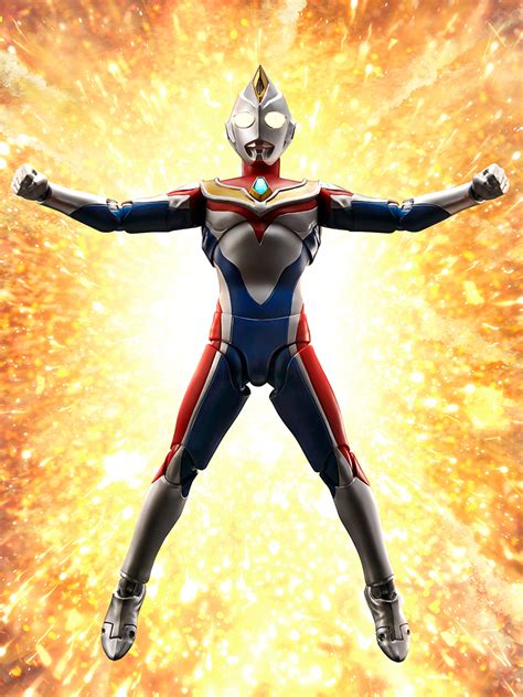 Bandai SHFiguarts True Bone Carving Method Ultraman Dyna Flash Type