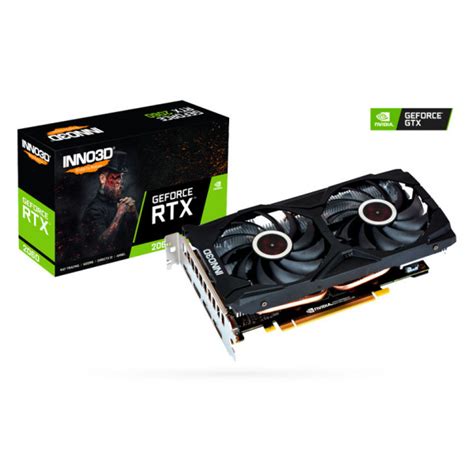 VGA INNO3D RTX 2060 OC X2 6G GDDR6 GF RTX2060 GAMING OC X2