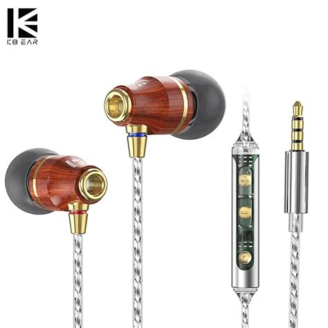 KBEAR KW1 HiFi Auriculares Con Micr Fono 6 Unidades Controlador Din