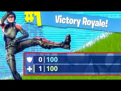 Luckiest Win Ever Fortnite Battle Royale Youtube