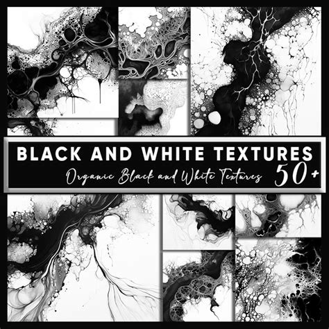 Black And White Textures Bundle Photo Backdrop Photo Background