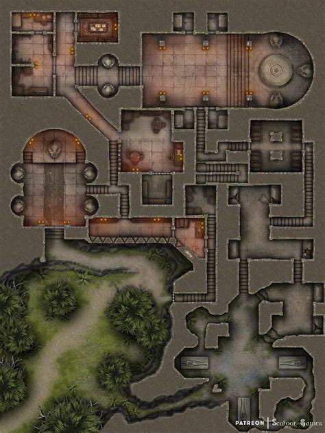 Temple Of The Forgotten Ones Free Battlemap And Adventure