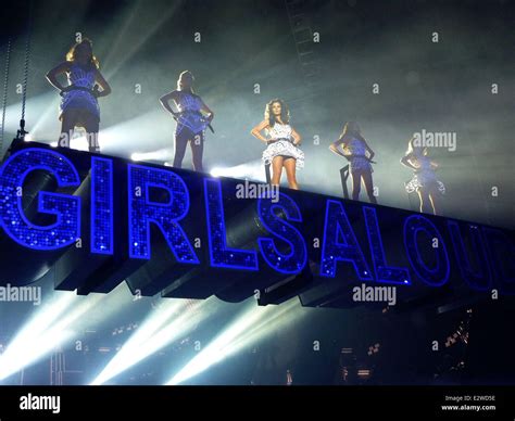 Girls Aloud Kickoff The Scottish Leg Of Their Ten The Hits Tour At Secc Featuring Cheryl