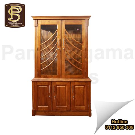 4′ R Teak Display Cabinet Pamunugama Stores