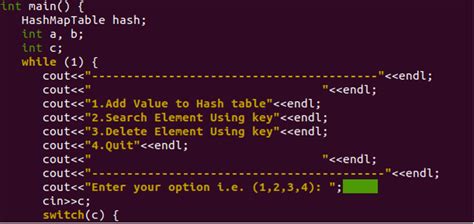 Implementing Hash Table In C