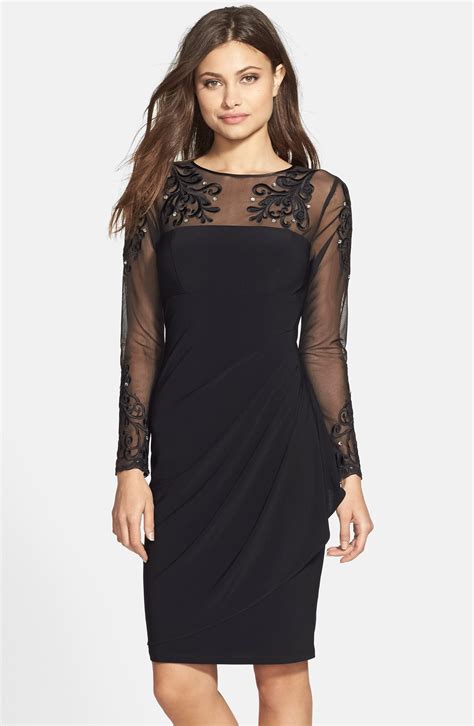 Xscape Embellished Stretch Sheath Dress Nordstrom