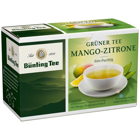 B Nting Tee Gr Ner Tee Mango Zitrone Online Kaufen Frogcoffee De