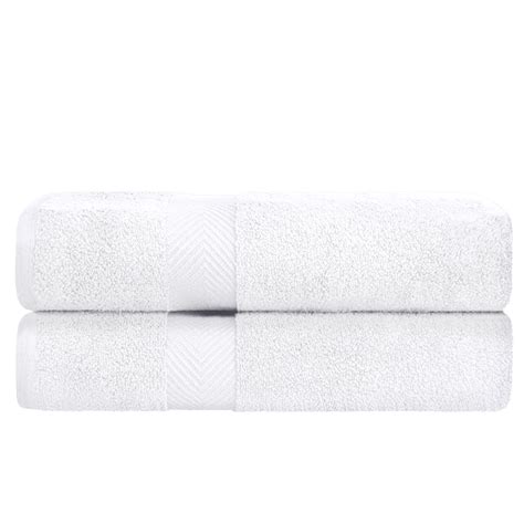 Superior Zero Twist Bath Towel Set Of 2