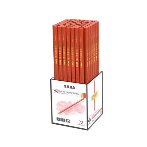 Silka 72 Piece Red Copy Pencil” Silka Stationery