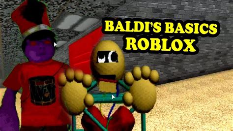 Baldi S Basics Update Baldi S Basics Roblox Map Youtube