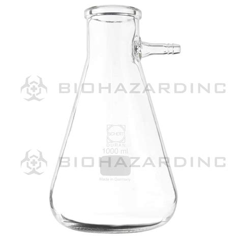 Schott Duran® Filtering Flasks Erlenmeyer Shape Wgh 1000ml
