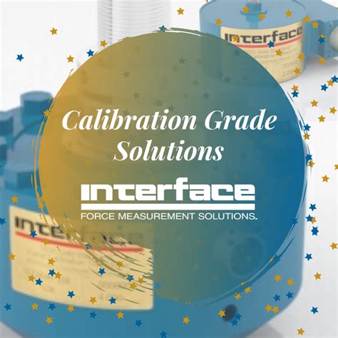 Calibration Grade Load Cells and Systems - Interface