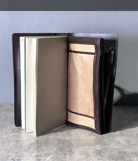 Fashion Leather Black Mens Travel Wallet Notebook Bifold Long Wallet P Iwalletsmen