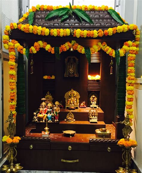 pooja mandir  home  usa
