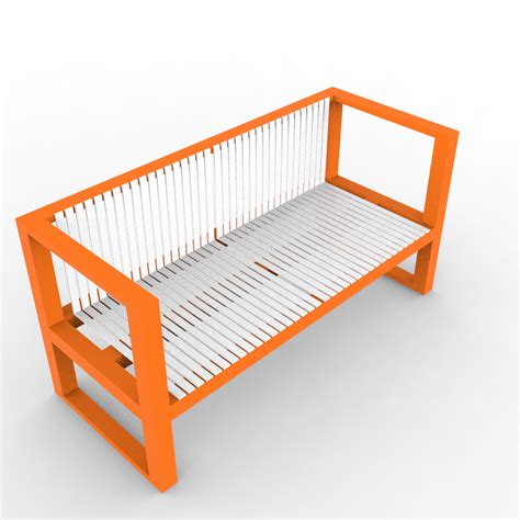 Wooden Sit Out Chair Bim Modeling Services Provider