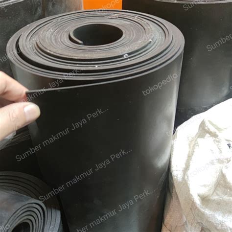 Jual Rubber Sheet Hitam Karet Hitam Lembaran 2mm X 50cm X 100cm