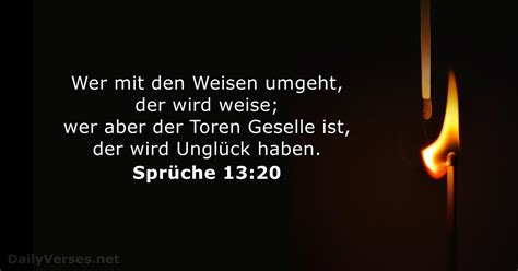 29 Juli 2023 Bibelvers des Tages Sprüche 13 20 DailyVerses net