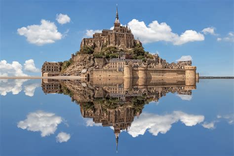 The Mont Saint Michel Poster Kunstdrucke Fototapeten Europosters